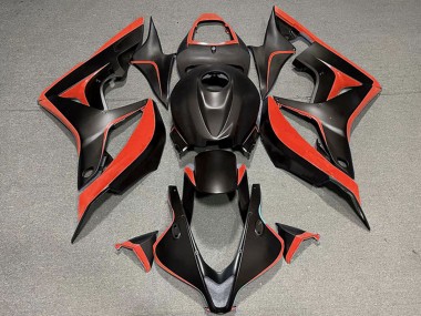 Purchase 2007-2008 Red Matte Black Honda CBR600RR Motorcycle Fairing UK