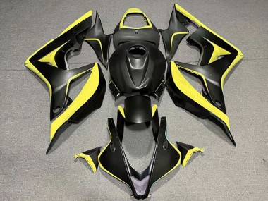 Purchase 2007-2008 Yellow Matte Black Honda CBR600RR Motorcycle Fairings UK