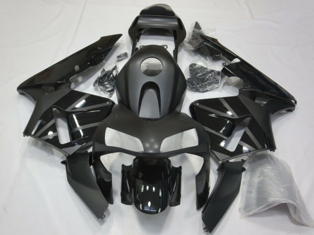 Purchase 2003-2004 Glossy Black Matte Black Honda CBR600RR Motorcycle Fairings UK