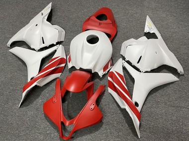 Purchase 2009-2012 White Red Honda CBR600RR Motorcycle Fairings UK