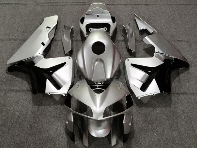 Purchase 2005-2006 Matte Silver and Black Honda CBR600RR Motorcycle Fairings UK