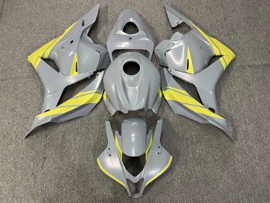 Purchase 2009-2012 Nardo Grey Yellow Honda CBR600RR Motorcycle Fairings UK