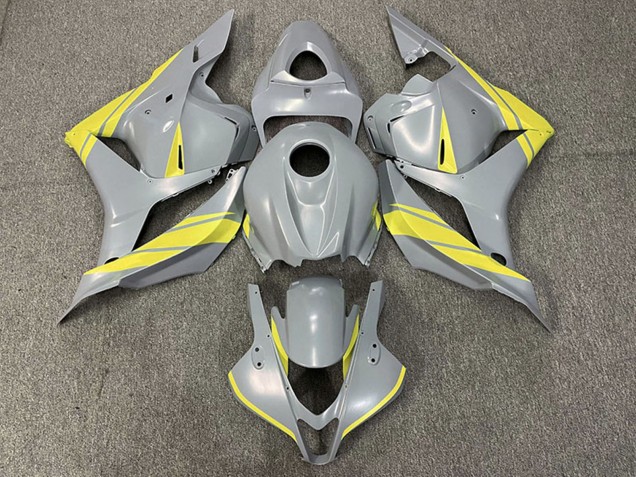 Purchase 2009-2012 Nardo Grey Yellow Honda CBR600RR Motorcycle Fairings UK