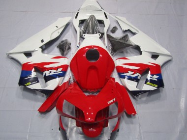 Purchase 2003-2004 White Red Blue RVF Style Honda CBR600RR Motorcycle Fairings UK