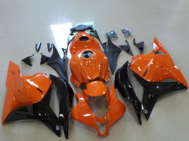 Purchase 2009-2012 Orange Glossy Black Honda CBR600RR Motorcycle Fairings UK