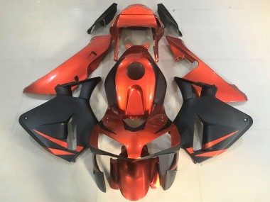 Purchase 2003-2004 Orange Matte Black Honda CBR600RR Motorcycle Fairings UK