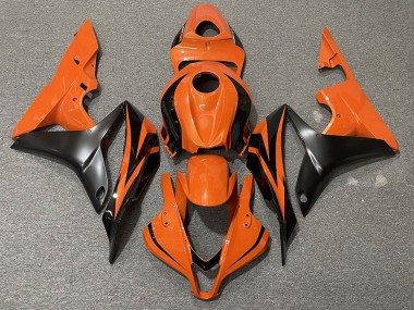 Purchase 2007-2008 Orange Matte Black OEM Style Honda CBR600RR Motorcycle Fairings UK