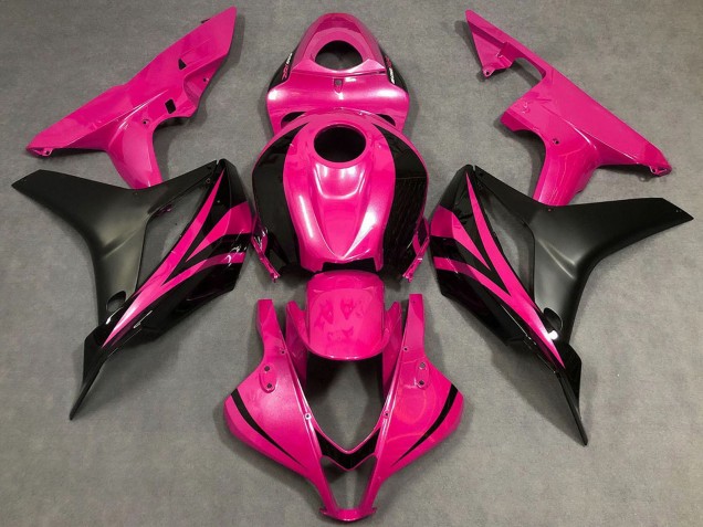 Purchase 2007-2008 Pink Matte Black OEM Style Honda CBR600RR Motorcycle Fairings UK