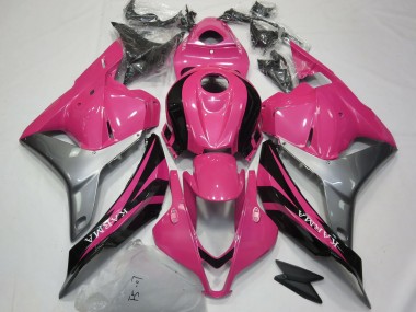 Purchase 2009-2012 Silver Pink Glossy Black OEM Style Honda CBR600RR Motorcycle Fairings UK