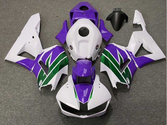 Purchase 2013-2023 White Purple Green Honda CBR600RR Motorcycle Fairings UK