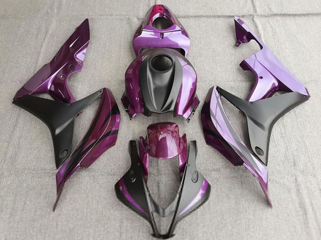 Purchase 2007-2008 Purple Matte Black Honda CBR600RR Motorcycle Fairing UK