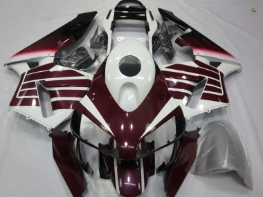 Purchase 2003-2004 White Dark Purple Honda CBR600RR Motorcycle Fairings UK