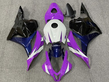 Purchase 2009-2012 White Purple Blue Glossy Black Honda CBR600RR Motorcycle Fairings UK