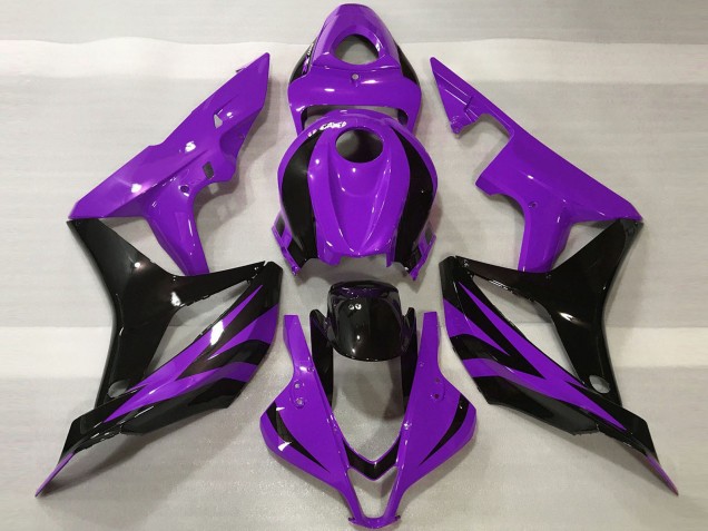 Purchase 2007-2008 Purple Glossy Black OEM Style Honda CBR600RR Motorcycle Fairings UK