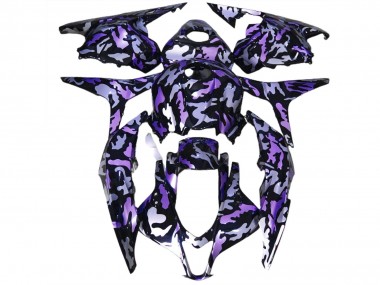 Purchase 2009-2012 Purple Silver Camouflage Honda CBR600RR Motorcycle Fairing UK
