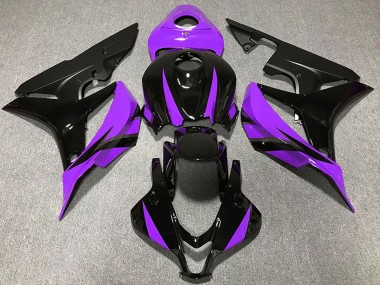 Purchase 2007-2008 Purple Glossy Black Matte Black Honda CBR600RR Motorcycle Fairings UK