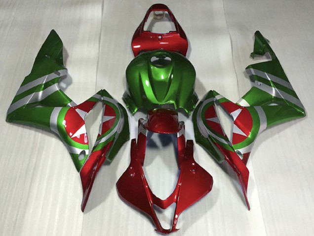 Purchase 2007-2008 Red Green Captain America Honda CBR600RR Motorcycle Fairings UK