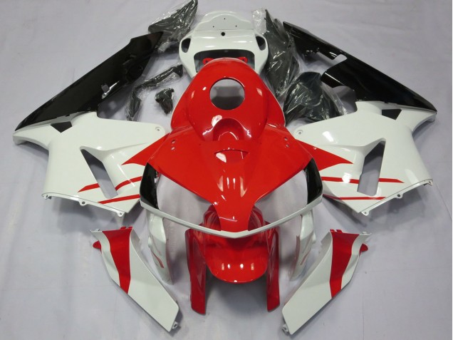 Purchase 2005-2006 White Red Black Honda CBR600RR Motorcycle Fairings UK