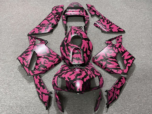 Purchase 2003-2004 Red Black Camouflage Honda CBR600RR Motorcycle Fairings UK