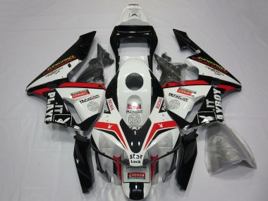 Purchase 2003-2004 White Red Glossy Black Playboy Honda CBR600RR Motorcycle Fairings UK
