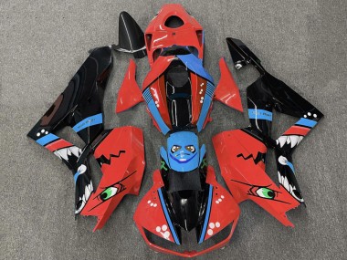 Purchase 2013-2023 Red Blue Glossy Black Shark Honda CBR600RR Motorcycle Fairings UK