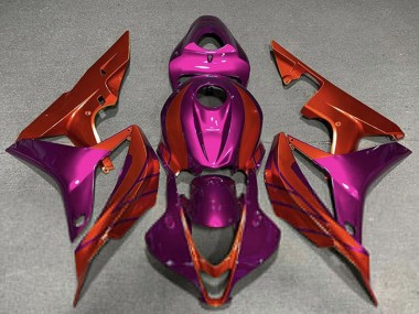 Purchase 2007-2008 Violet Red Honda CBR600RR Motorcycle Fairings UK