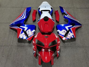 Purchase 2005-2006 White Red Blue 69 Honda CBR600RR Motorcycle Fairings UK