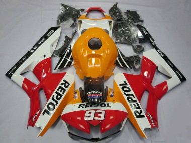 Purchase 2013-2023 Orange White Red Glossy Black Repsol 93 Honda CBR600RR Motorcycle Fairings UK