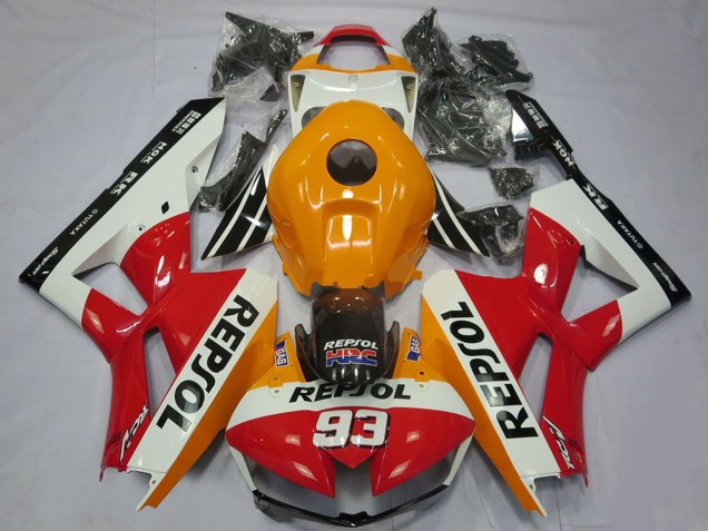 Purchase 2013-2023 Orange White Red Glossy Black Repsol 93 Honda CBR600RR Motorcycle Fairings UK
