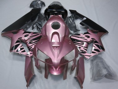 Purchase 2005-2006 Rose Pink Flame Honda CBR600RR Motorcycle Fairings UK