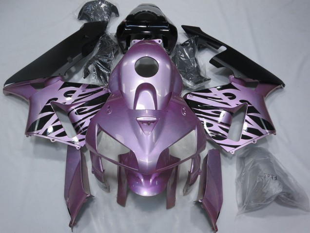 Purchase 2005-2006 Rose Purple Flame Honda CBR600RR Motorcycle Fairings UK