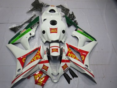Purchase 2007-2008 White Red Green Yellow San Carlo Honda CBR600RR Motorcycle Fairings UK