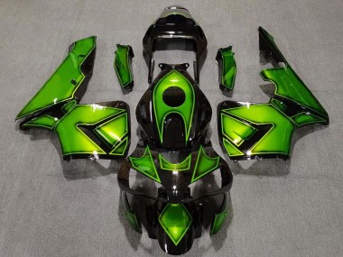 Purchase 2003-2004 Green Glossy Black Honda CBR600RR Motorcycle Fairings UK