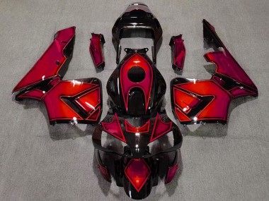 Purchase 2003-2004 Red Glossy Black Honda CBR600RR Motorcycle Fairings UK