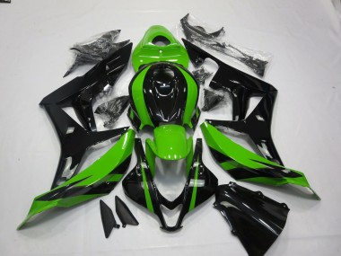 Purchase 2007-2008 Green Glossy Black Honda CBR600RR Motorcycle Fairings UK