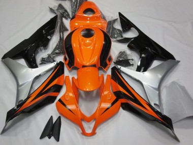 Purchase 2007-2008 Silver Orange Glossy Black OEM Style Honda CBR600RR Motorcycle Fairings UK