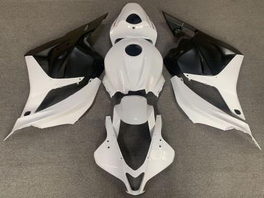 Purchase 2009-2012 White Matte Black Honda CBR600RR Motorcycle Fairings UK