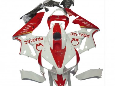 Purchase 2005-2006 White Red Pramac Honda CBR600RR Motorcycle Fairings UK