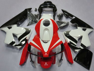Purchase 2003-2004 White Red Glossy Black OEM Style Honda CBR600RR Motorcycle Fairings UK
