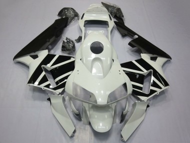Purchase 2003-2004 White Glossy Black OEM Style Honda CBR600RR Motorcycle Fairings UK