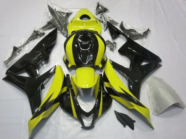 Purchase 2007-2008 Yellow Glossy Black OEM Style Honda CBR600RR Motorcycle Fairings UK