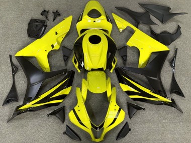 Purchase 2007-2008 Yellow Matte Black OEM Style Honda CBR600RR Motorcycle Fairings UK