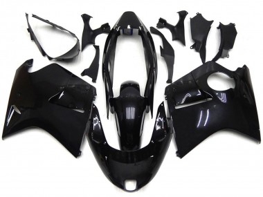 Purchase 1996-2007 Glossy Black Honda CBR1100XX Blackbird Motorcycle Fairings UK