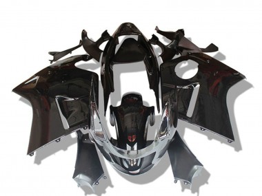 Purchase 1996-2007 Glossy Black Grey Honda CBR1100XX Blackbird Motorcycle Fairings UK
