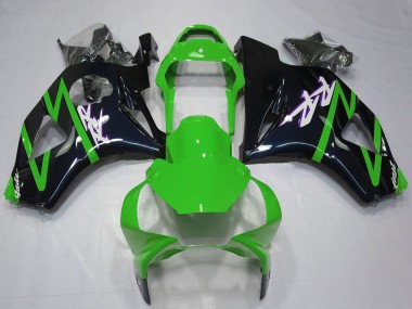 Purchase 2002-2003 Green Glossy Black Honda CBR954RR Motorcycle Fairing Kits UK