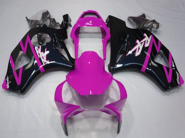 Purchase 2002-2003 Pink Glossy Black Honda CBR954RR Bike Fairings UK