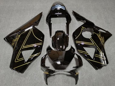 Purchase 2002-2003 Glossy Black Gold Honda CBR954RR Motorcycle Fairings UK