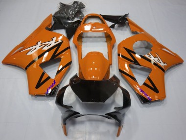 Purchase 2002-2003 Dark Orange Glossy Black Honda CBR954RR Motorcycle Fairings UK