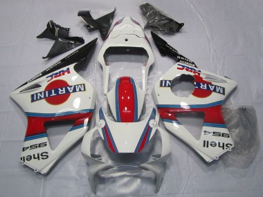 Purchase 2002-2003 White Red Black Martini Honda CBR954RR Motorcycle Fairings UK