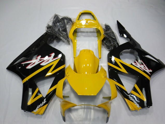 Purchase 2002-2003 Yellow Glossy Black Honda CBR954RR Motorcycle Fairings UK
